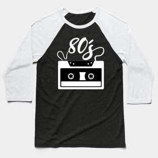 80's Music tape Baseball T-Shirt